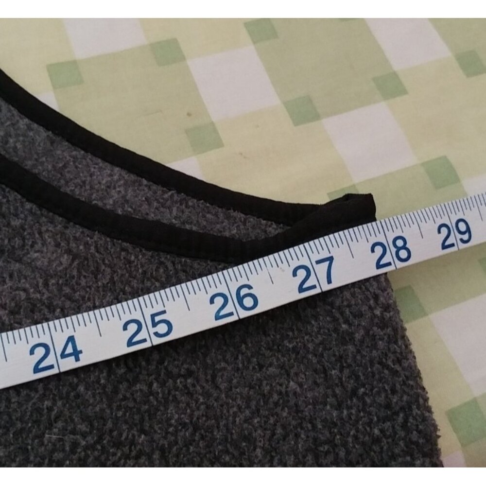 Eddie Bauer EBTEK Men's Gray Full Zipper Outdoor Fleece Vest Size XXL - Picture 6 of 8